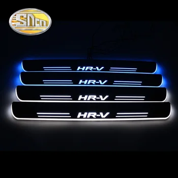 SNCN Autó LED Ajtó, Párkány, A Honda HR-V HRV 2015 2016 - 2018 Ultra-vékony Akril Dinamikus LED Üdv Fény Papucs Lemez Pedál