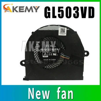 Új, eredeti cpu hűtő ventilátor FCN FK6P DC5V 0,5 FKA5 DC12V 0.4 EGY rajongó a hűvösebb ASUS ROG FX503 FX503VD GL503VD GL503