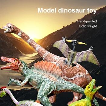 Új Szilárd Dinoszaurusz Műanyag Játék, Szimuláció, Állat, Gyerek Tyrannosaurus Rex Fiú Ajándék Modell Gyermekek Játék, Ajándék, Oktatási Játékok