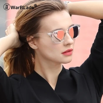 WarBLade Polarizált Napszemüveg Férfiak Nők Napszemüveg Vintage Férfi Szemüvegek, Napszemüvegek Szemüveg Retro Szemüveg Gafas Világos Keret