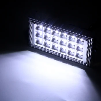 ITimo 18LED Autó Lámpa Búra Autó-styling, LED Auto Belső Fény Fehér Téglalap alakú Tető, Mennyezet Lámpa, Izzó, Lámpa Jel 6000K