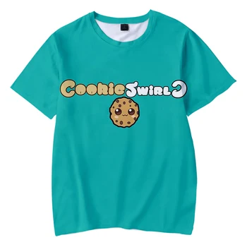 CookieSwirlC 3D-s Nyomatok pólók Női Férfi Divat Nyári Rövid Ujjú Tshirts Unisex Alkalmi Ruhát Streetwear