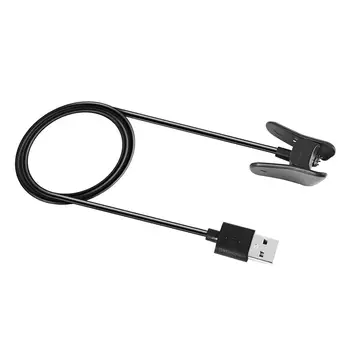 A töltőegységbe Klip 1m USB Töltő adatkábel Huzal Garmin Vivosmart 4