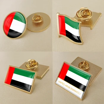 Címer, Egyesült Arab Emírségek, Térkép, Zászló Nemzeti Jelkép Bross Jelvények Hajtóka Csapok