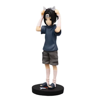 Anime Babák Naruto Shippuden Modellek Figura Akatsuki Gyermekkori Uchiha Itachi Figurák Játékok Figma Karácsonyi Ajándékokat A Gyerek