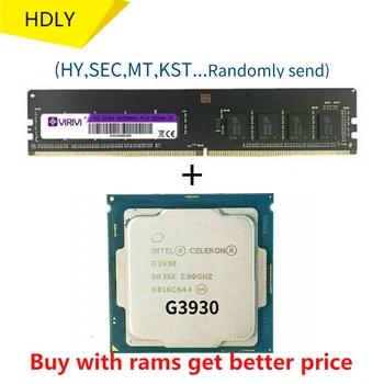 DDR4 4G 2400Mhz a G3930 2.9 GHz-es 2M Cache Dual-Core CPU Processzor SR35K LGA1151