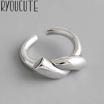 Bohém Vintage Ezüst Színű Szabálytalan Geometriai Gyűrűk Nők Szeretője Ujj Gyűrű Valentin Napi Ajándékok