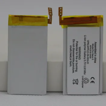 10db/sok Csere Akkumulátor Apple iPod Nano 5 Gen 3,7 V Li-Polimer Akkumulátor