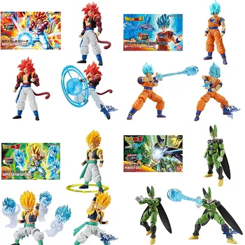 Bandai Dragon Ball Anime Ábra Super Saiyan Isten Goku Vegeta Gohan Sejt Közgyűlés Modell Gyűjtemény Dekoráció Ajándék Gyerekeknek