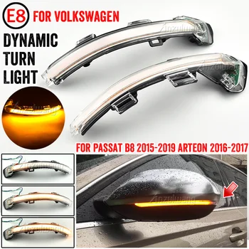 A dinamikus Irányjelzőt LED lámpa A Volkswagen VW Golf 8 GTI R GTE GAR MK8 Fény Tükör Mutató Szekvenciális 2020 2021