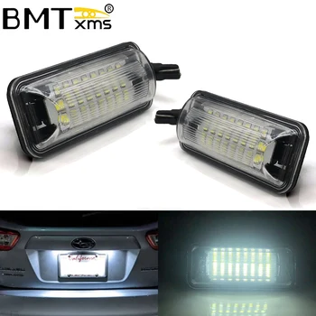 BMTxms 2db Jármű LED Rendszámtábla Lámpa Subaru Legacy Outback Forester Impreza Emelkedés Crosstrek Sarj Toyota Canbus Lámpa