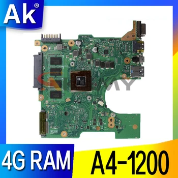 X102BA MAIN_BD._4G/A4-1200/AS Alaplap Az ASUS Laptop A4-1200 CPU 4 gb Alaplapi RAM Alaplap 90NB0360-R00020