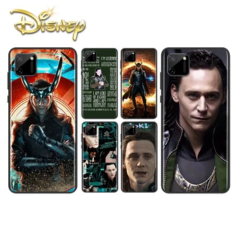 Marvel Avengers Loki A Realme Q2i Q2 V15 V5 V3 XT X50 X7 X3 X2 C21 C17 C15 C11 C3 C2 Pro 5G Szilikon Puha Telefon Esetében