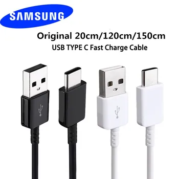 Eredeti 20/120/150CM Típusú USB-C Kábel-Gyors Töltés Adatok Vonal Samsung Galaxy S10 9 8 Plusz A5 A7 2017 Megjegyzés 10 8 XIAOMI 9 8 6 5