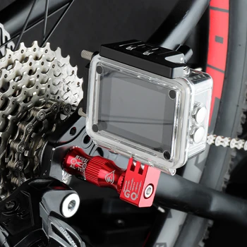 Kerékpár Gopro Kerékagy-Tartókonzol Gyorszáras Tengely Kamera Szerelhető Alumínium Kiegészítők