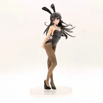 Anime Gazember, Nem Álom, a Nyuszi Lány Senpai Sakurajima Mai PVC akciófigura Gyűjthető Modell Baba Játék 24cm