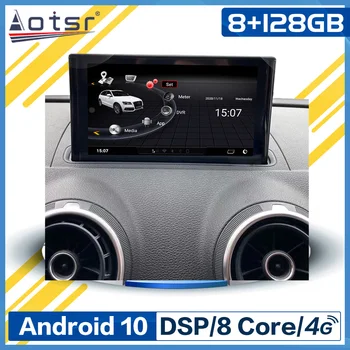 128G Android 10 Autó Multimédia Auto Audio Rádió Lejátszó Sztereó Audi A3 2014 2015 2016 2017 2018 2019 GPS Navigációs fejegység