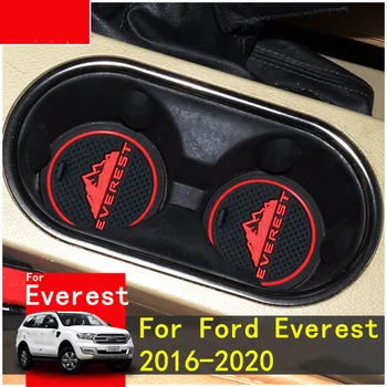 3D-s Gumi Lábtörlő Ford Everest 2016-2020 csúszásgátló Szőnyeg Ajtó Nyílás Pad Kupa Párna Groove Mat Autó Tartozékok