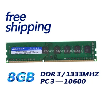 KEMBONA DDR3 1333 MHz-es 8GB Egy-M-D 4bits RAM Vadonat Új Asztali Ram Memória Asztali RAM Memória / Ingyenes Szállítás!!!