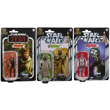 3.75 hüvelyk Hasbro Star wars Luke Skywalker Tatooine-on akciófigura Modell Játékok Ajándék Gyerek Gyerek Játékok
