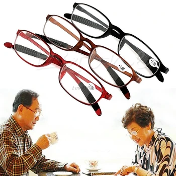 1 PC Nők, Férfiak, Rugalmas Olvasó Szemüveg Olvasók Erőt Presbyopic Szemüveg Karácsonyi Ajándékok