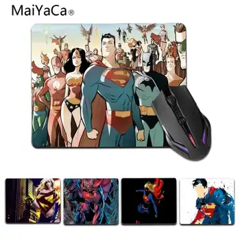 MaiYaCa A Saját Szőnyeg Supermannel művészeti Gyönyörű Anime Egér Szőnyeg Mérete 25X29cm 180X220 MM-es kiváló Minőségű Játék Mousepads