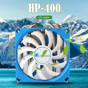 Jonsbo HP-400 CPU Hűtő Ventilátor Ultra-Vékony CPU-Hűtő 4 Hő Csövek Radiátor a HTPC Esetben All-In-One Számítógép