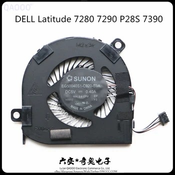 QAOOO Cpu Ventilátor Dell Latitude 7280 7290 P28S 7390 CPU Hűtő Ventilátor