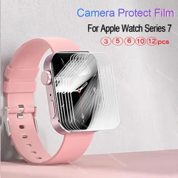 3-12db Teljes Lefedettség Puha képernyővédő fólia Apple Óra 7 44mm 45mm Az iWatch 7 i7 Órát Watch7 Hidrogél Védőfólia