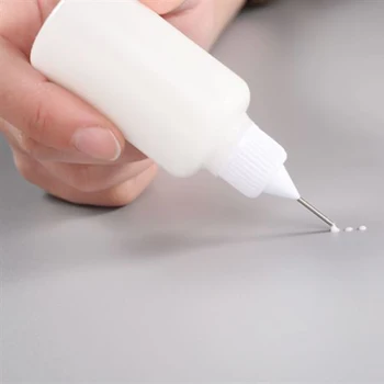 30ml Üres Ragasztó Üveg Tűvel Precíziós Tipp Applikátor Üveg, Papír-Quilling DIY Kézműves