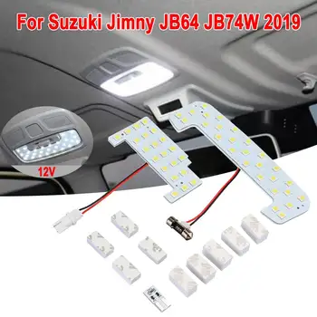 ÚJ, Led-es Szoba Olvasó Lámpa Belső Kupola Térkép Fény A Suzuki Jimny JB64 JB74W 2019 LED Mennyezeti Beltéri jelző Lámpa