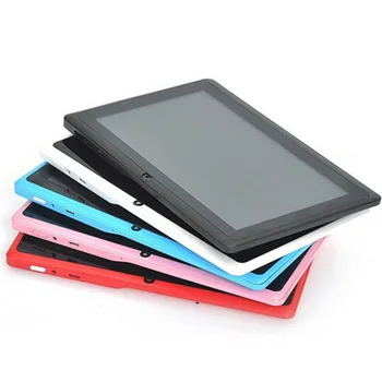 Q88 7 hüvelykes Gyerekek Tablet PC 4GB, Android 4.4 négymagos A33 Kapacitív kijelző Dual Kamera, Wifi, a Bluetooth, a Gyermekek Tanulási Tabletta