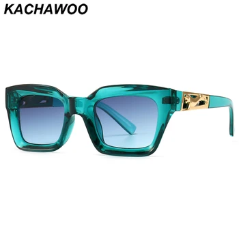 Kachawoo tér napszemüveg női leopárd fekete kék divatos napszemüvegek a hölgyek meleg eladási uv400 tiszta lencse unisex csepp hajó